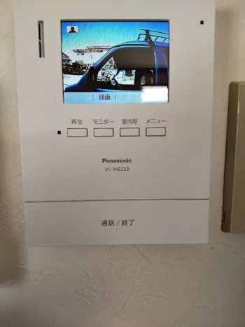 千葉県市原市のお客様のテレビドアホン交換工事