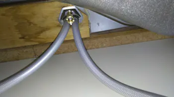 東京都青梅市のお客様のキッチン水栓交換工事　具体的な工事内容5