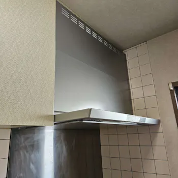 神奈川県横須賀市のお客様のレンジフード交換工事