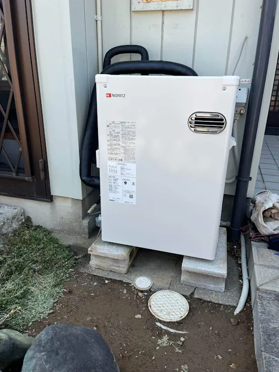 工事後　埼玉県久喜市のお客様の給湯器工事