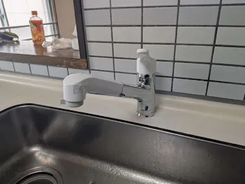 愛知県豊田市のお客様の水栓工事