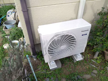 神奈川県横浜市のお客様のエアコン工事　具体的な工事内容2