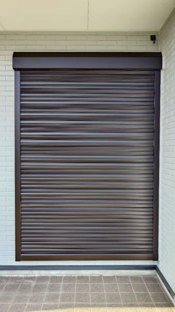 三重県桑名市のお客様のシャッター工事