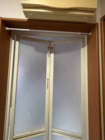 埼玉県入間郡毛呂山町のお客様の浴室折れ戸工事　具体的な工事内容6