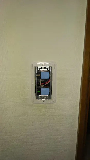 埼玉県入間市のお客様のスイッチ交換工事　具体的な工事内容1