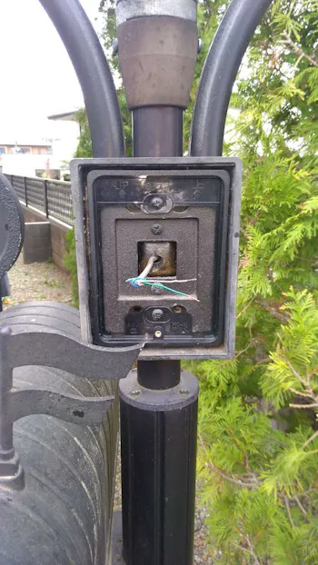 東京都羽村市のお客様のテレビドアホン交換工事　具体的な工事内容1