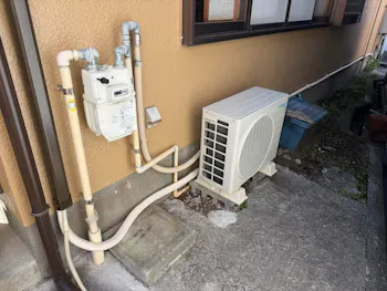 静岡県富士市のお客様のエアコン工事　具体的な工事内容3