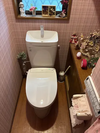 兵庫県姫路市のお客様のトイレ工事