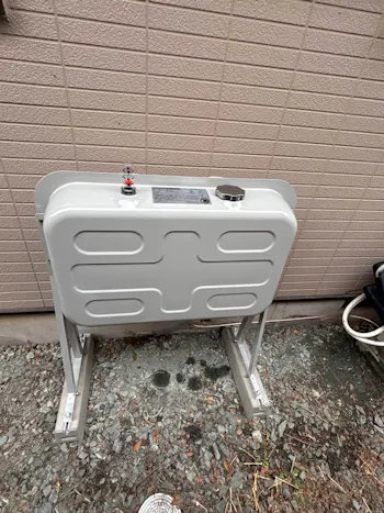 群馬県高崎市のお客様の給湯器工事　具体的な工事内容1