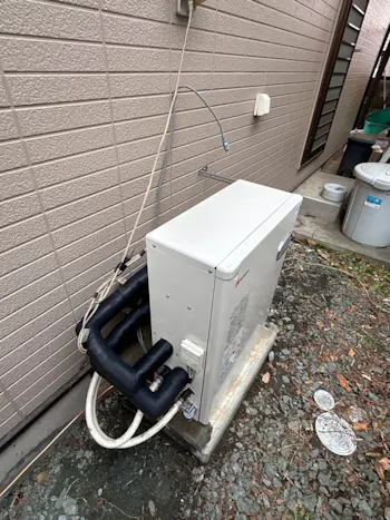 群馬県高崎市のお客様の給湯器工事　具体的な工事内容2