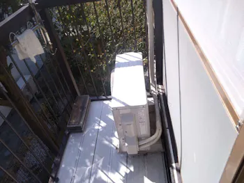 神奈川県横須賀市のお客様のエアコン工事　具体的な工事内容1