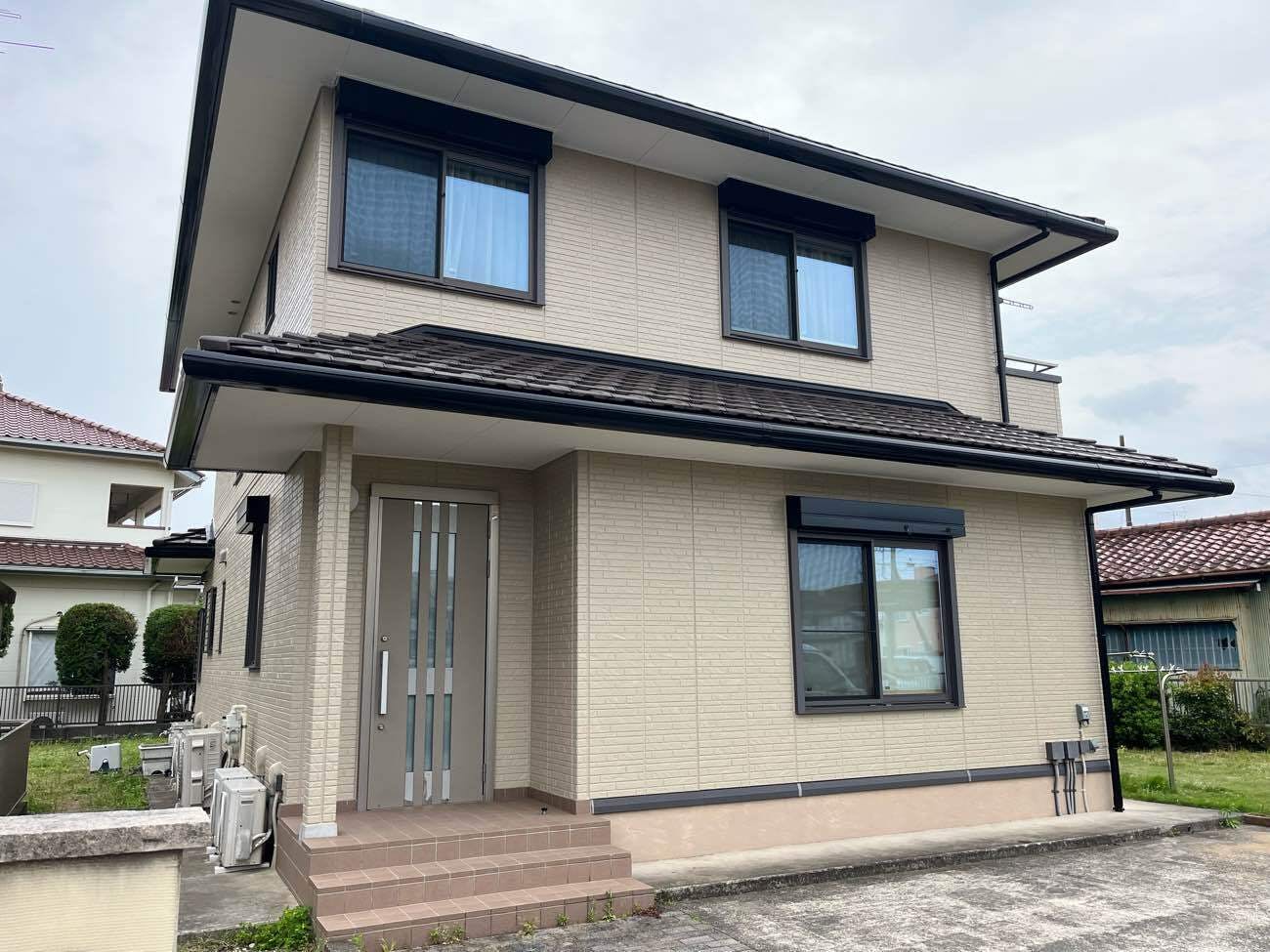 千葉県茂原市のお客様の外壁塗装工事