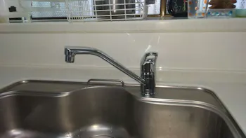 東京都福生市のお客様のキッチン水栓工事