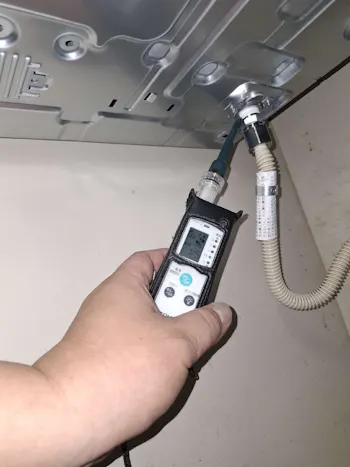 宮城県大崎市のお客様のビルトインコンロ・ガスコンロ工事　具体的な工事内容1