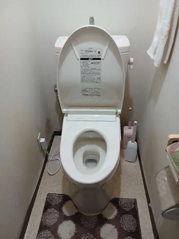 茨城県小美玉市のお客様のウォシュレット交換工事