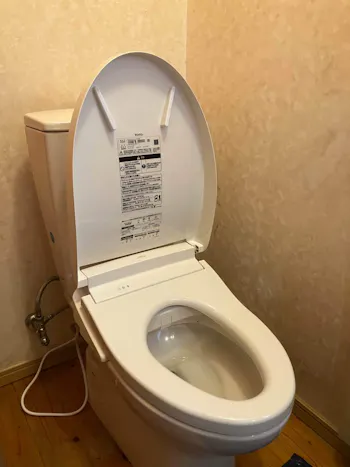 群馬県佐波郡玉村町のお客様の便座交換工事