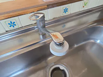 栃木県那須塩原市一区のお客様の水栓工事　具体的な工事内容2