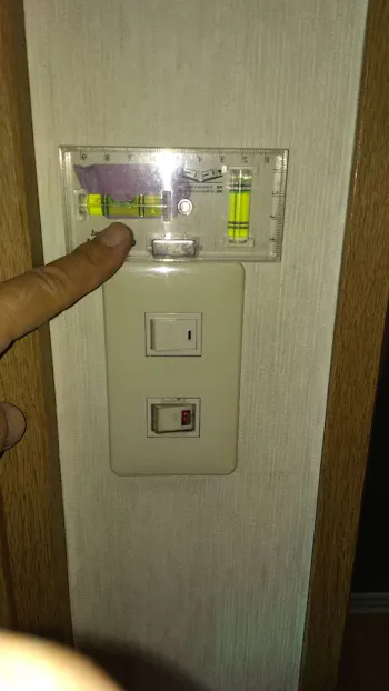 東京都羽村市のお客様のスイッチ工事