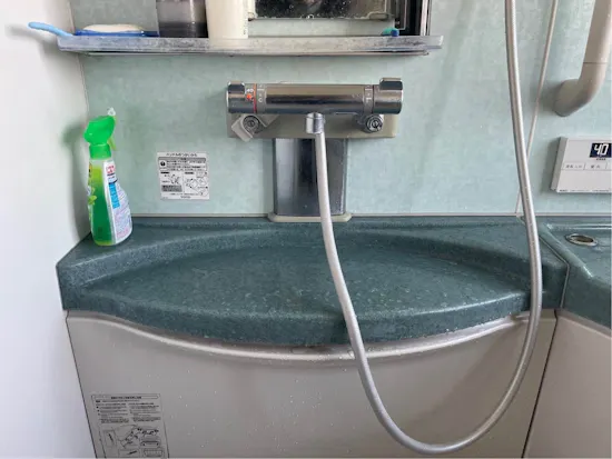 工事前　長野県佐久市のお客様の水栓工事