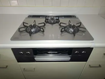 宮城県仙台市泉区のお客様のビルトインコンロ交換工事