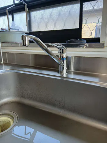 茨城県小美玉市のお客様の水栓工事