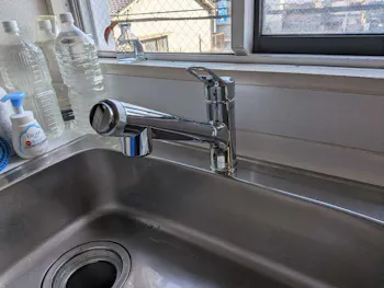 愛知県名古屋市のお客様のキッチン水栓交換工事