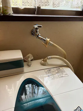 茨城県龍ケ崎市のお客様のキッチン水栓交換工事　具体的な工事内容1