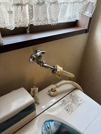 茨城県龍ケ崎市のお客様のキッチン水栓交換工事　具体的な工事内容3