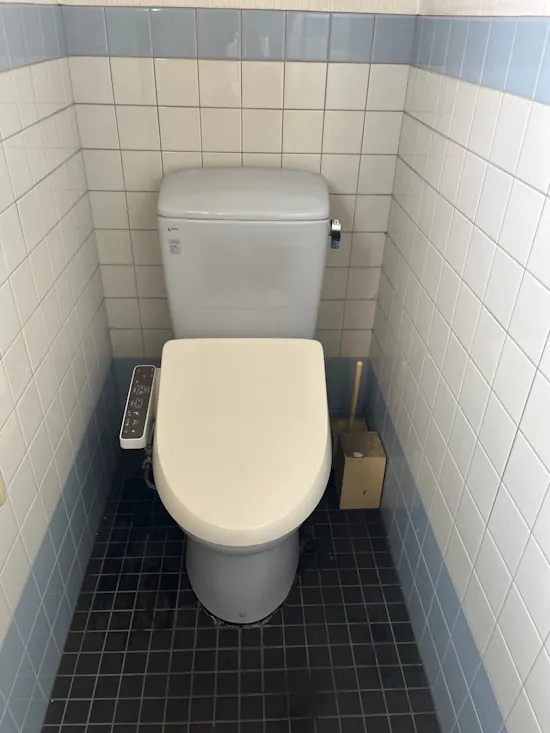 工事後　静岡県磐田市のお客様の温水便座交換工事