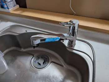 愛知県豊田市のお客様のキッチン水栓交換工事