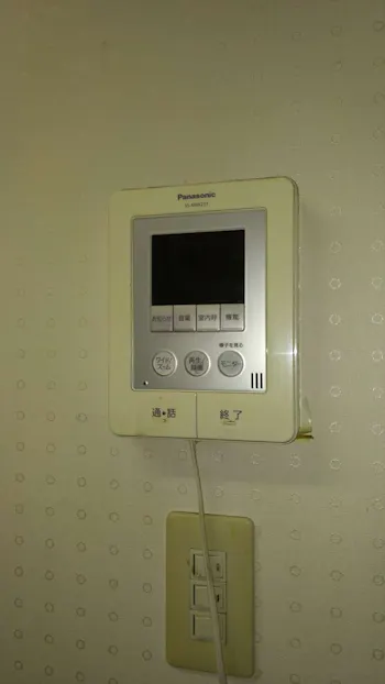 東京都福生市のお客様のテレビドアホン交換工事　具体的な工事内容6