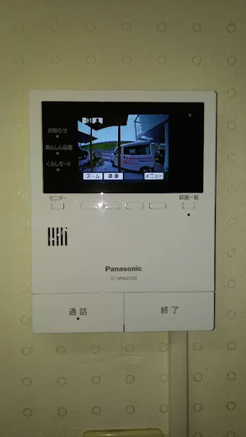 東京都福生市のお客様のテレビドアホン交換工事　具体的な工事内容4