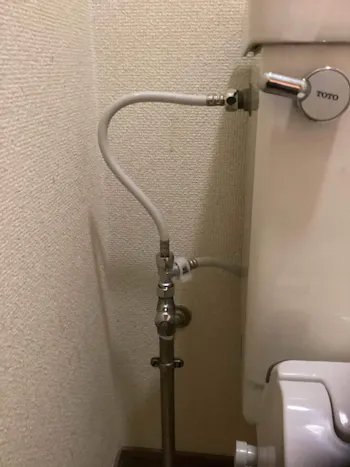 東京都青梅市のお客様の便座交換工事　具体的な工事内容4