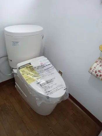 東京都青梅市のお客様のトイレ工事　具体的な工事内容1