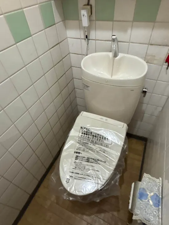 工事後　群馬県高崎市のお客様のトイレ工事