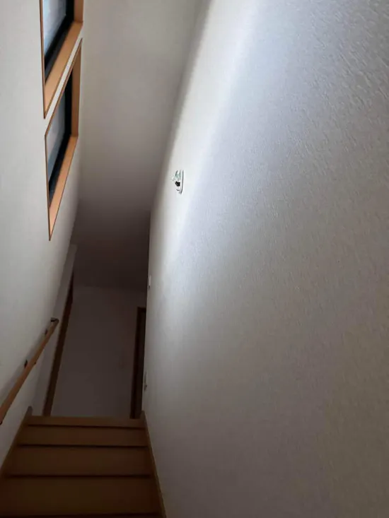 工事前　山梨県南アルプス市のお客様の照明工事