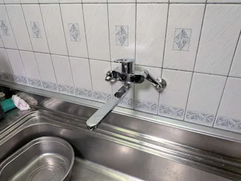 愛知県名古屋市南区のお客様のキッチン水栓交換工事