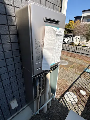 群馬県伊勢崎市のお客様の給湯器工事　具体的な工事内容2