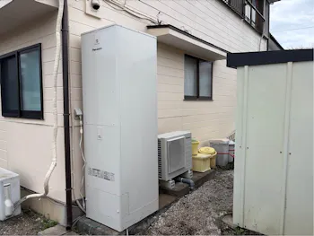 山梨県南都留郡富士河口湖町のお客様の給湯器工事