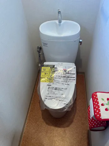静岡県袋井市のお客様のトイレ工事