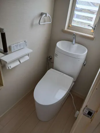 茨城県小美玉市のお客様のトイレ工事
