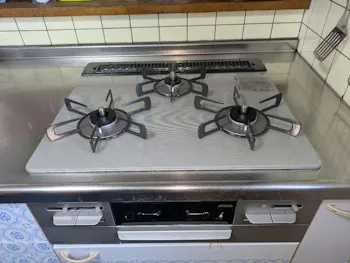 静岡県磐田市のお客様のビルトインコンロ・ガスコンロ工事