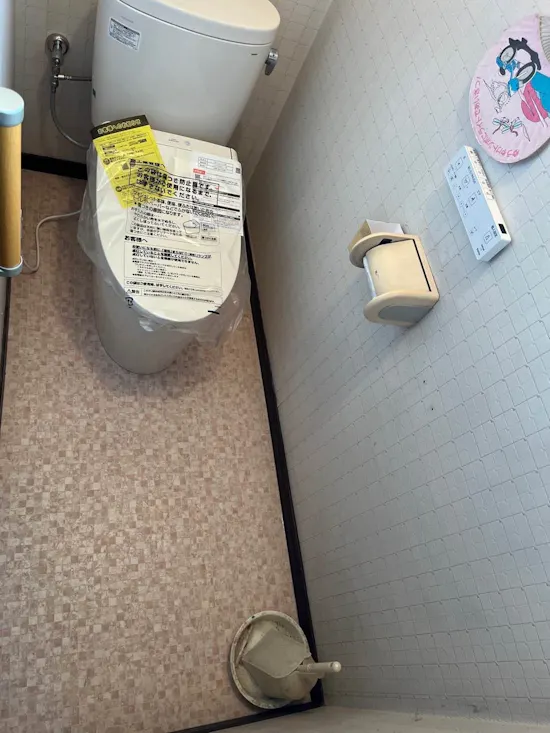 工事後　静岡県袋井市のお客様のトイレ工事