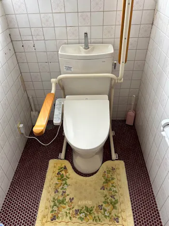 福島県南相馬市原町区のお客様のトイレ工事