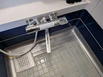 愛知県豊田市のお客様の浴室水栓交換工事