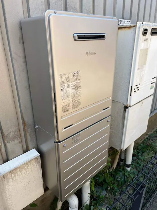 工事後　埼玉県久喜市のお客様のガス給湯器交換工事