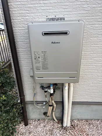 群馬県佐波郡玉村町のお客様の給湯器工事　具体的な工事内容1