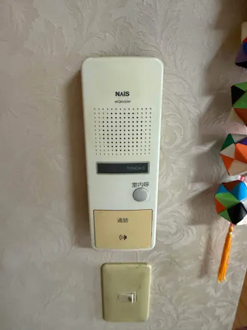 静岡県富士宮市のお客様のテレビドアホン交換工事　具体的な工事内容2