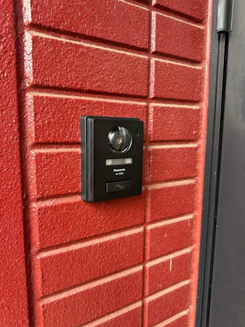 静岡県富士宮市のお客様のテレビドアホン交換工事