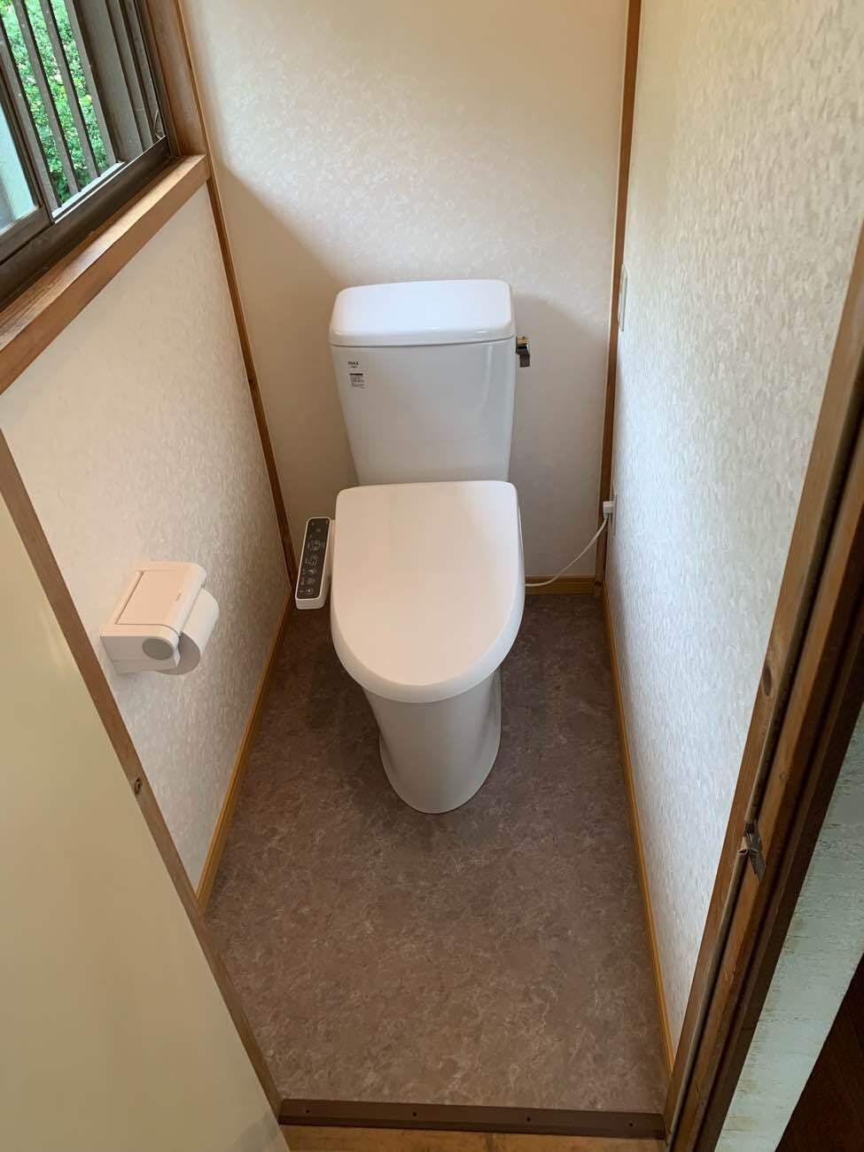 群馬県邑楽郡明和町のお客様のトイレ工事